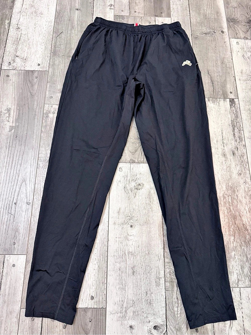 TrackSmith Pants Large Black Session Jogger Lightweight Running Performance READ